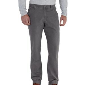 Carhartt Rugged Flex Relaxed Fit Canvas work Pant Gravel NWT 36x32